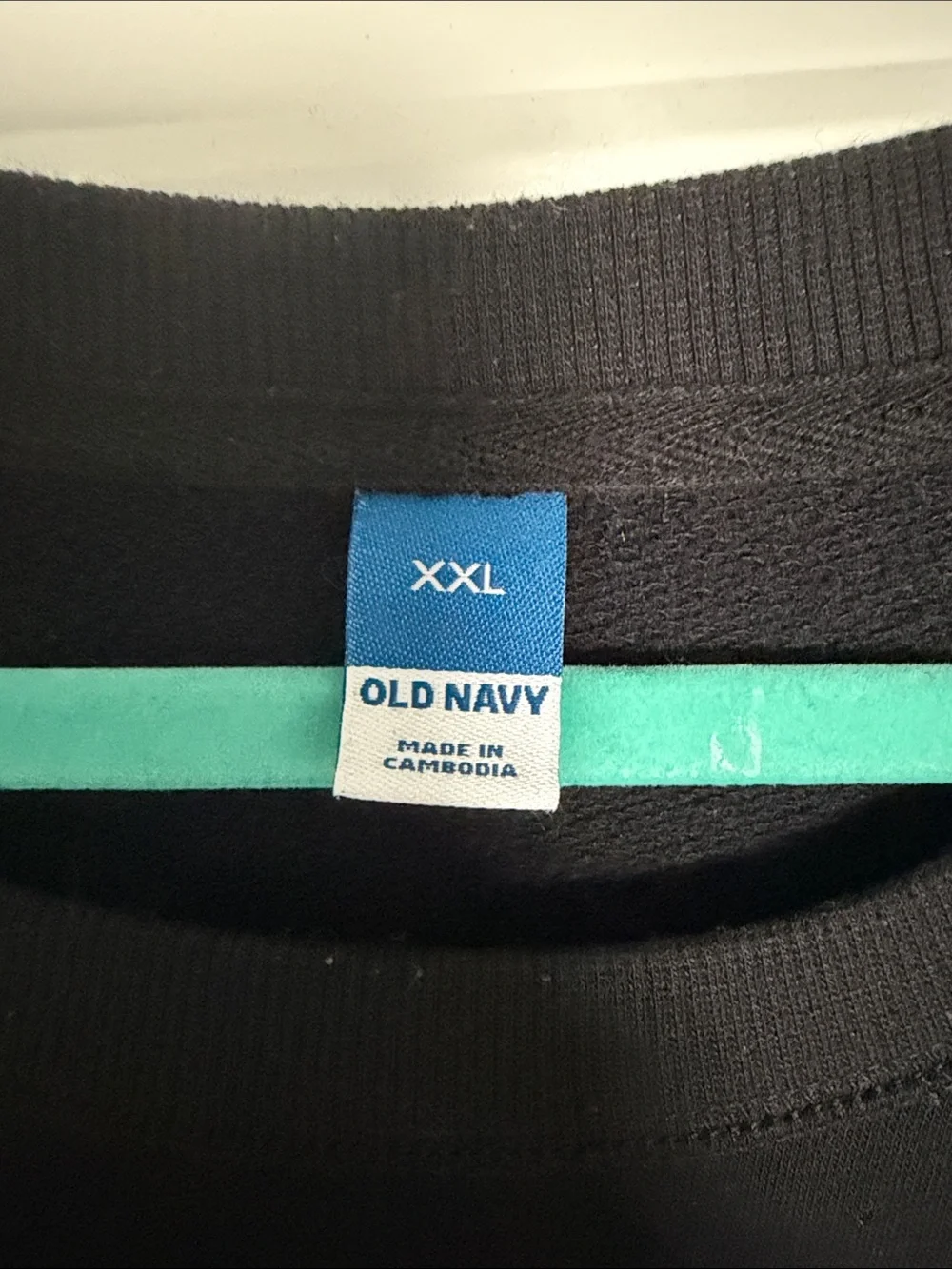 Old Navy Black Oversized Crewneck Sweatshirt